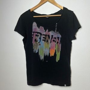 Bench. Black T-Shirt